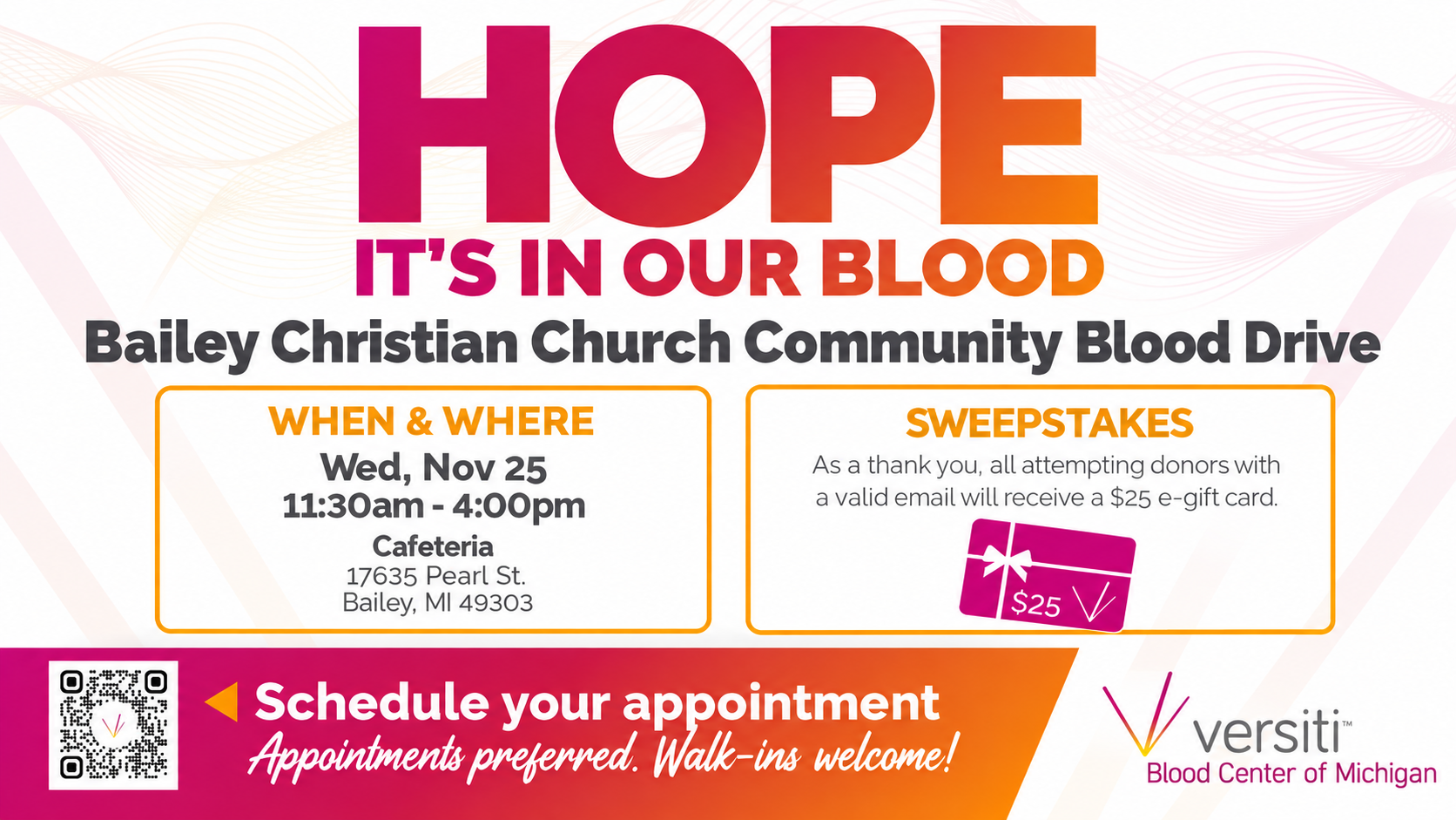 Register today to give blood!